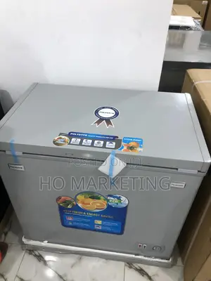 Polystar 200l Chest Freezer With Glass Sliding Door