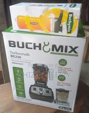 Buchymix 3-in-1 Turbocrush Commercial Blender 2litres, Black