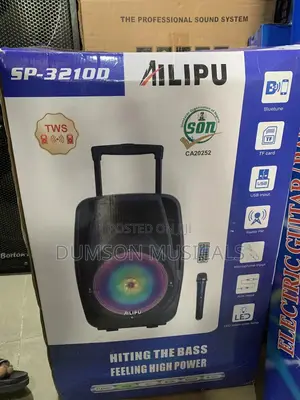 Professional Pa System Ailipu 15 Inches Sp-32100