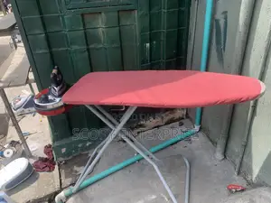 Industrial Ironing Table for Laundry With Boiler