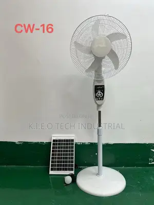 Solar Fan With Solar Panel(Installed Mp3)
