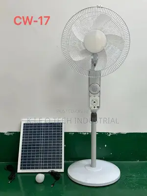 Solar Fan With Solar Panel(Installed Mplayer)