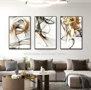 Thee in One Abstract Artwork Frames