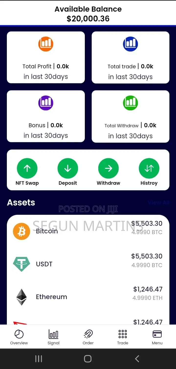 Blockchain, React Native, Flutter and Webapp Developer