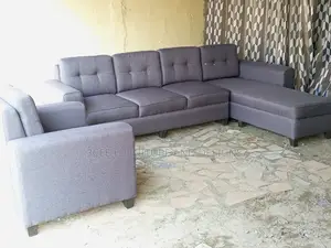 L Shape and Single Sofa