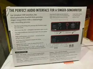 2i2 Scarlet Soundcard 2in2out Usb Audio Interface