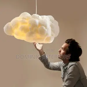 Floating Cotton Clouds Chandeliers