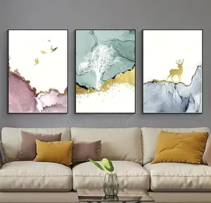 Oil Paint 3in1 Abstract Artwork Frame