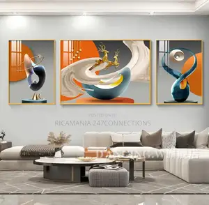 Luxurious Abstract Artwork Frames