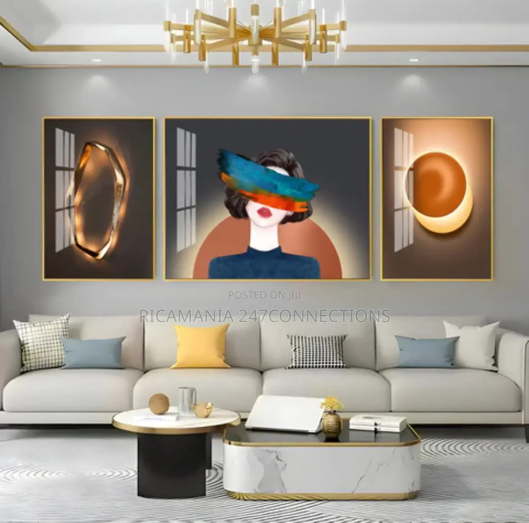 Affordable Luxury Interior Abstract Artwork Frames