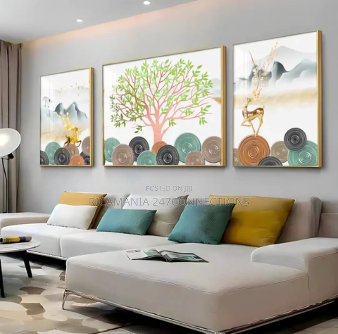 Luxury Interior Abstract Artwork Frame