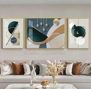 Affordable Luxury Interior Abstract Artwork Frames