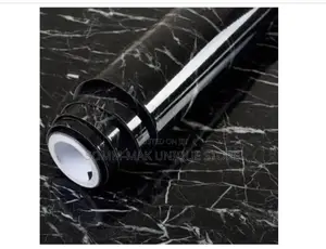 Marble Wall Sticker - Black