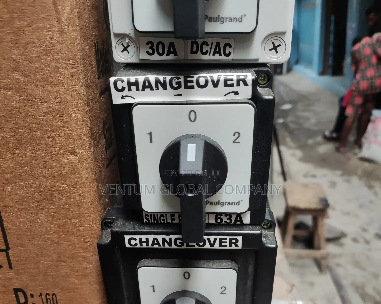 63A Toggle Switch for Changeover for 5kva