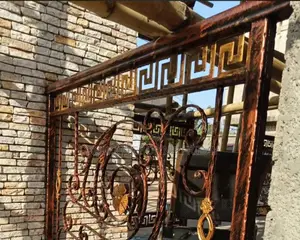 Iron Gate With Design
