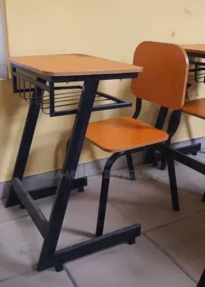 School Desk And Chair Set
