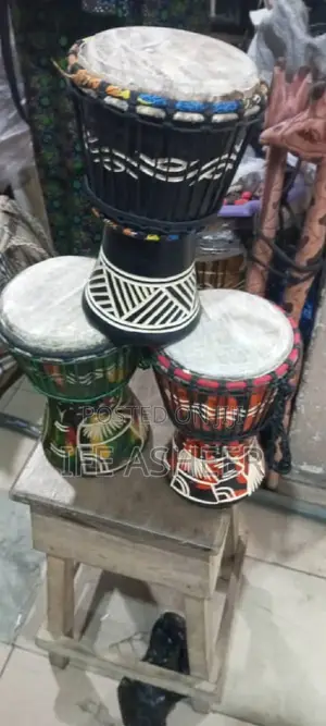 Small Jembe Drum 02 - Ghanian Drum