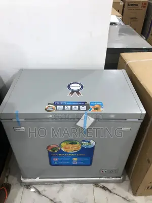 Polystar 200l Chest Freezer & Glass Sliding Door Pv-cf322gl