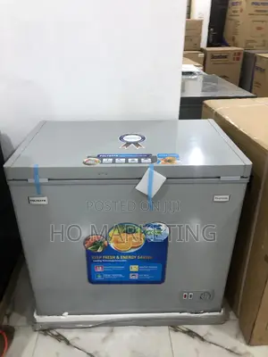 Deep Freezer With Glass Sliding Door Polystar 200l
