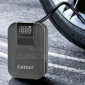 Earldom V2 Automatic Car Tire Air Compressor Pump Inflator