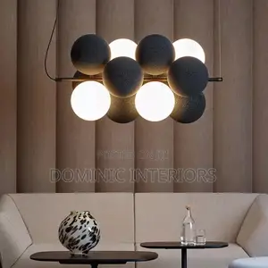 Gold Black Pendant Light