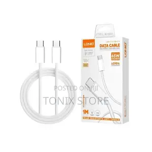 1M LDNIO 65watt Super Fast Data Cable for iPhone 15 Series