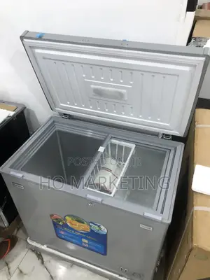 Fast Freeze Deep Freezer 200l Polystar Glass Door