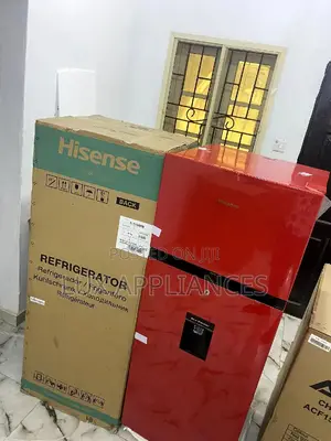 Hisense 204 Liters Double Door Refrigerator With Dispenser