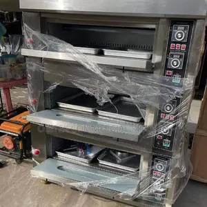 Qulity Industrial Gas Oven 6trays 3deck Oven For Sal