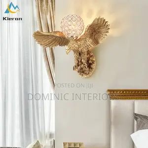 Crystal Eagle Led Wall Lamp