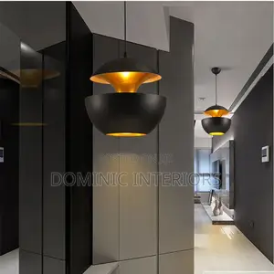Black Desk Pendant Light