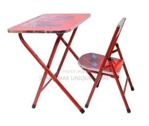 Kid's Children Cartoon Character Study Table and Chair