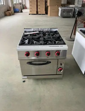 Industrial 4burners Gas Cooker With Oven Is Available for Sales