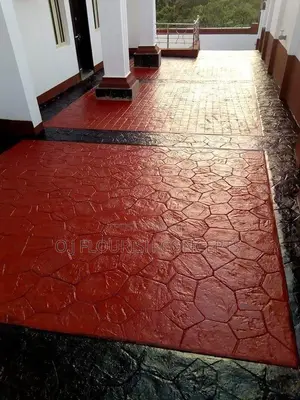 Well Polished Stamped Concrete