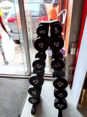 New 30kg Round Dumbbells