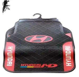 Original Complete Set Hyundai Rubber Foot Mat