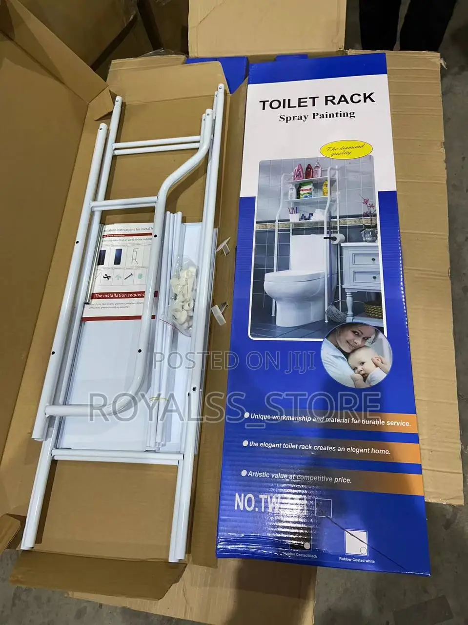 Multifunctional Over The Toilets Rack Organizer