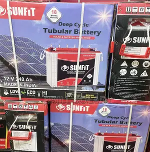 12v-240ah Sunfit Solar Tubular Battery