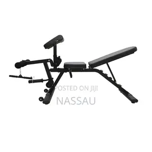 Semi Commercial Utility Exercise Bench With Leg Extension