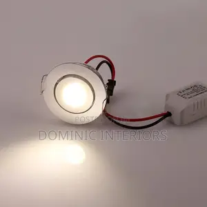 Led Down Light Silver Metal