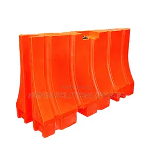 Stackable Plastic Barrier Folded Barrier Road Safety