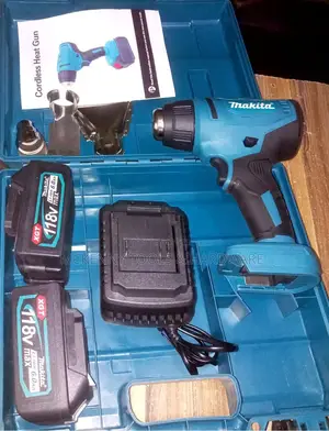 Cordless Makita Heat Gun With Two Big Battery
