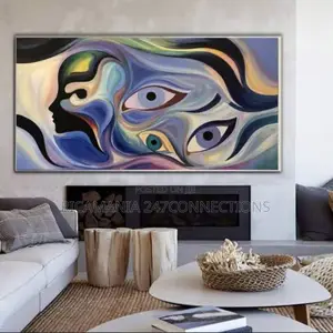 Morning Star Abstract Painting Artwork Frames
