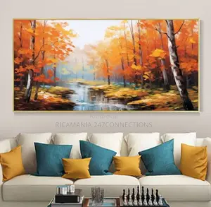 Large Size Abstract Oil Paint Artwork
