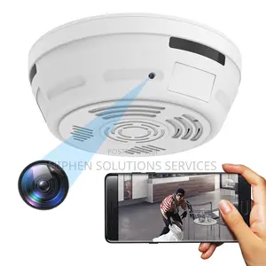 Spy Hidden Camera Smoke Detector