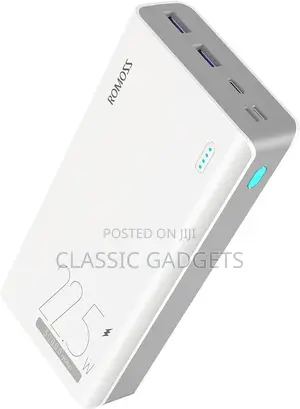 Romoss 30000mah Sense8f 22.5W USB C Pd20w Power Bank