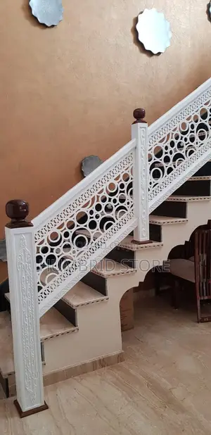 Laser Cut Design for Staircase