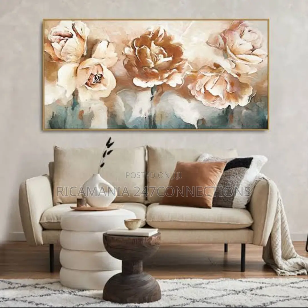 Abstract Flower Artwork Frame