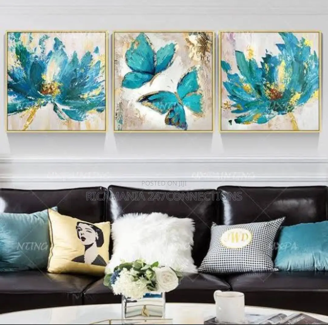 16*16 Flower Abstract Frames