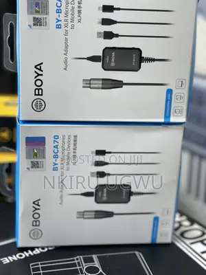BOYA Audio Adapter for XLR Microphones to Mobile Devices